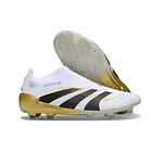 Chuteira Adidas Predator Elite FG - Brancas/Douradas - Ed. Mundial de clubes  1