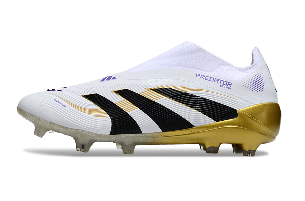 Chuteira Adidas Predator Elite FG - Brancas/Douradas - Ed. Mundial de clubes  7