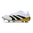 Chuteira Adidas Predator Elite FG - Brancas/Douradas - Ed. Mundial de clubes  7