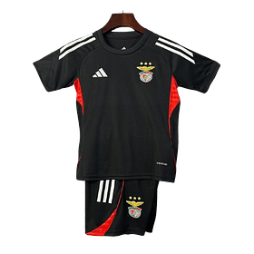Kit Criança Camisola Benfica Treino 25/26 Adidas - Preto 