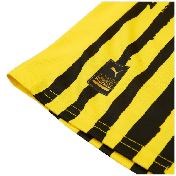 Camisola Principal Borussia Dortmund 25/26 Puma - Amarela/Preta - World Cup 4