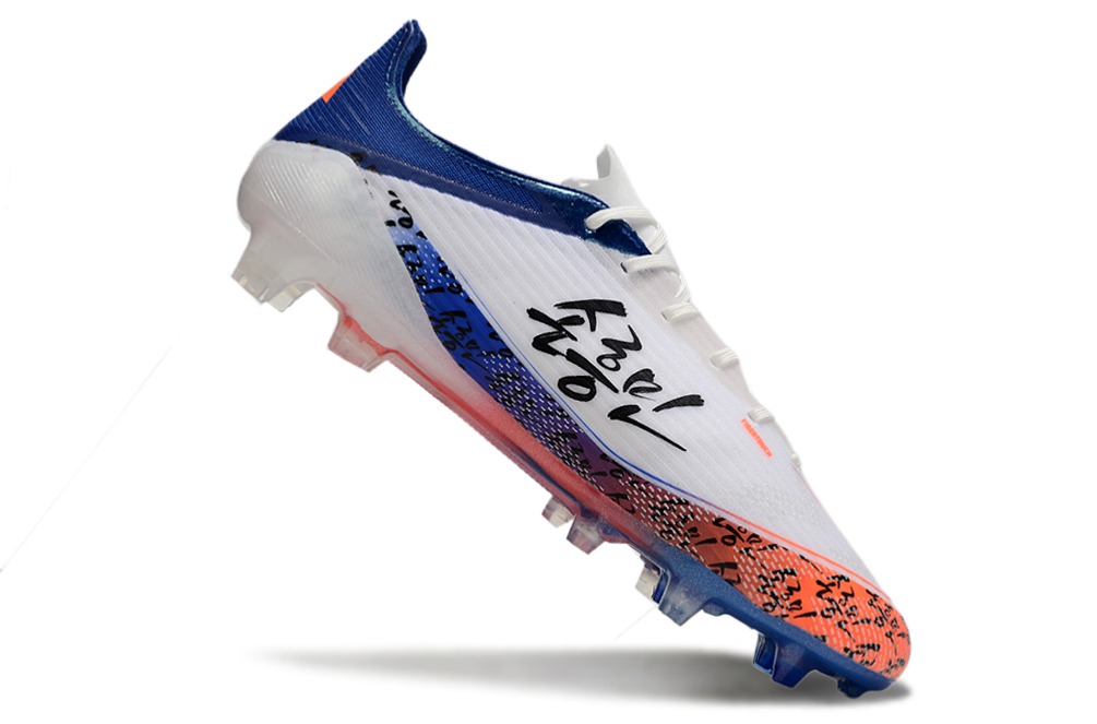 Chuteiras Adidas F50 Elite FG - Ed. Especial SON - Branca/Azul - ENTREGA IMEDIATA 4