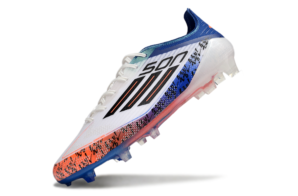 Chuteiras Adidas F50 Elite FG - Ed. Especial SON - Branca/Azul - ENTREGA IMEDIATA 6