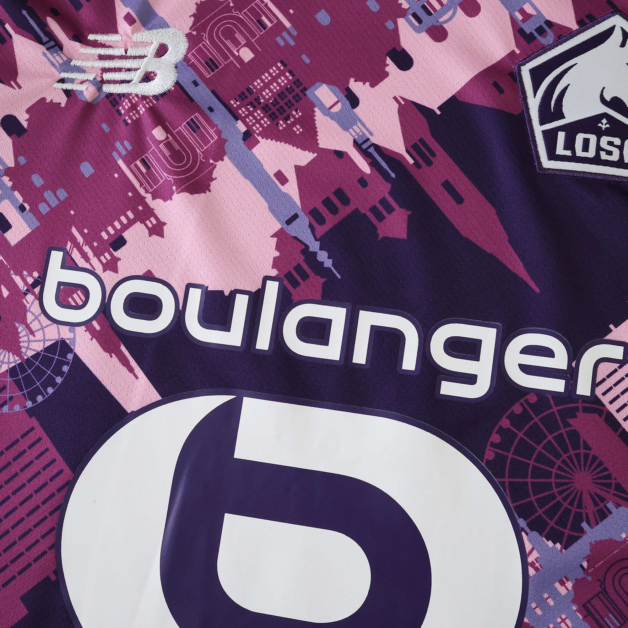 Camisola Alternativa Lille 25/26 New Balance - Azul 6