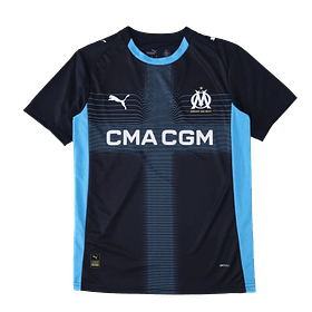 Camisola Alternativa Marselha 25/26 Puma - Preta/Azul