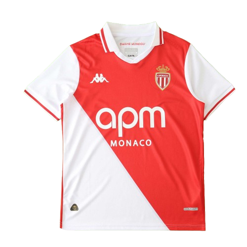 Camisola Principal Monaco 25/26 - Branca/Vermelha 1