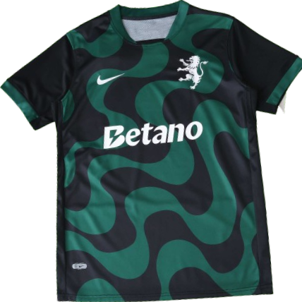 Camisola Third Sporting CP 25/26 Nike - Verde/Preta 1