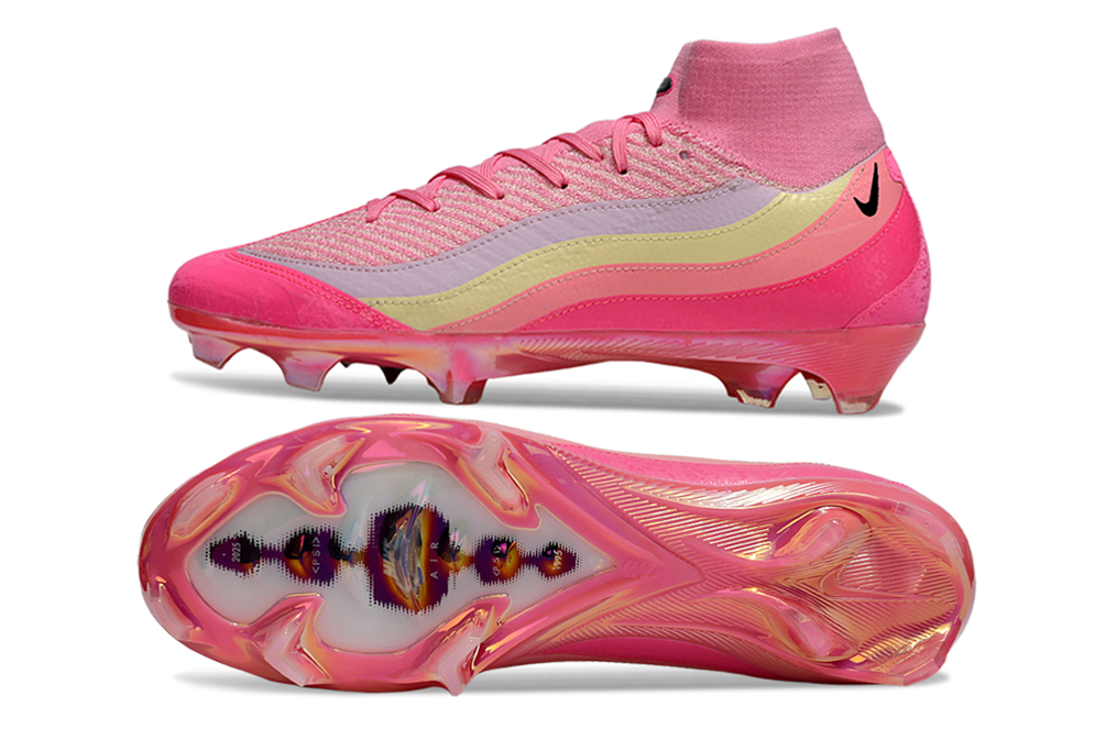 Chuteira Nike Mercurial AirMax 95 Elite FG  - Rosa 3