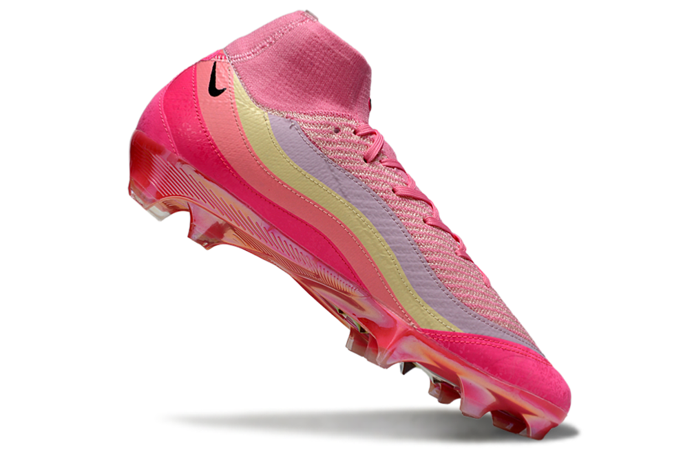 Chuteira Nike Mercurial AirMax 95 Elite FG  - Rosa 7