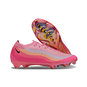 Chuteira Nike Mercurial AirMax 95 Elite FG - Rosa 