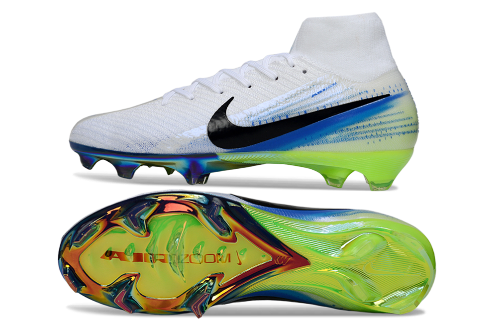 Chuteira Nike Mercurial Superfly 16 Elite FG - Sam Kerr - Branca/Azul 4