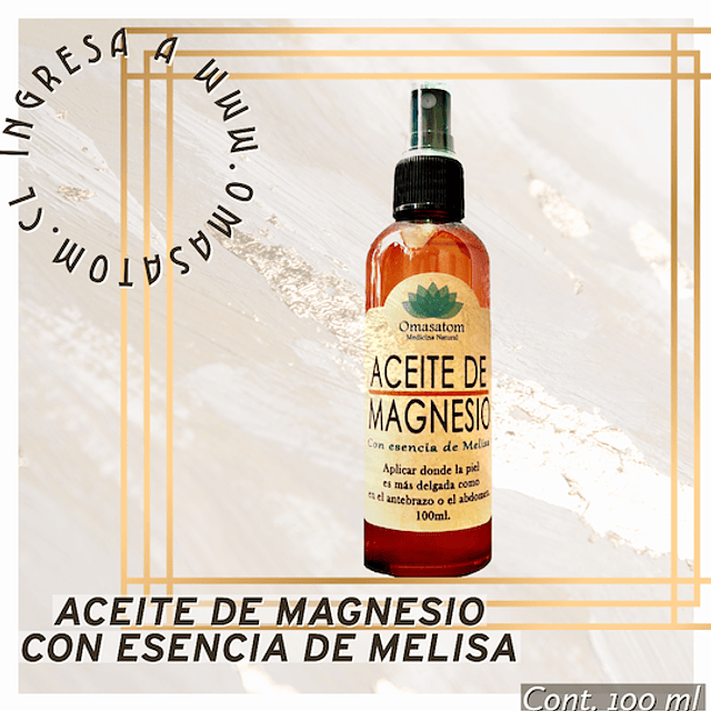 Aceite de Magnesio con esencia de Melisa 100 ml