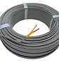 50 Meters Type K Thermocouple Cable with Fiber and Mesh, 20 Gauge - thumbnail 1