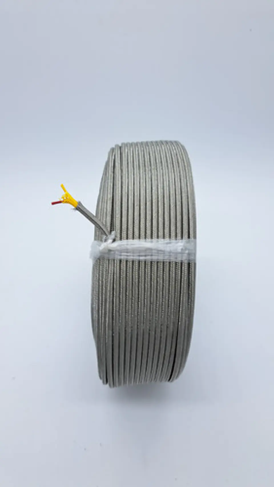 50 Meters Type K Thermocouple Cable with Fiber and Mesh, 20 Gauge 3
