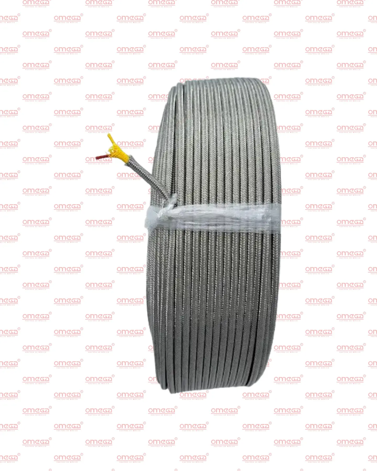 Cable Termopar Tipo K 100 m con Fibra y Malla 4