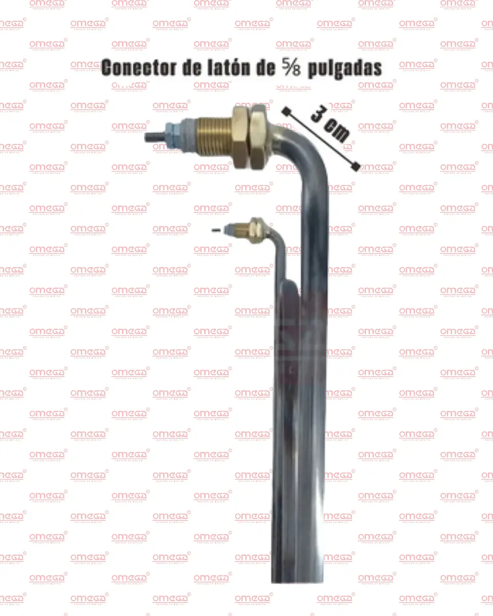 Resistencia Tubular para Baño María Tipo W | 2000 W | 120V 2