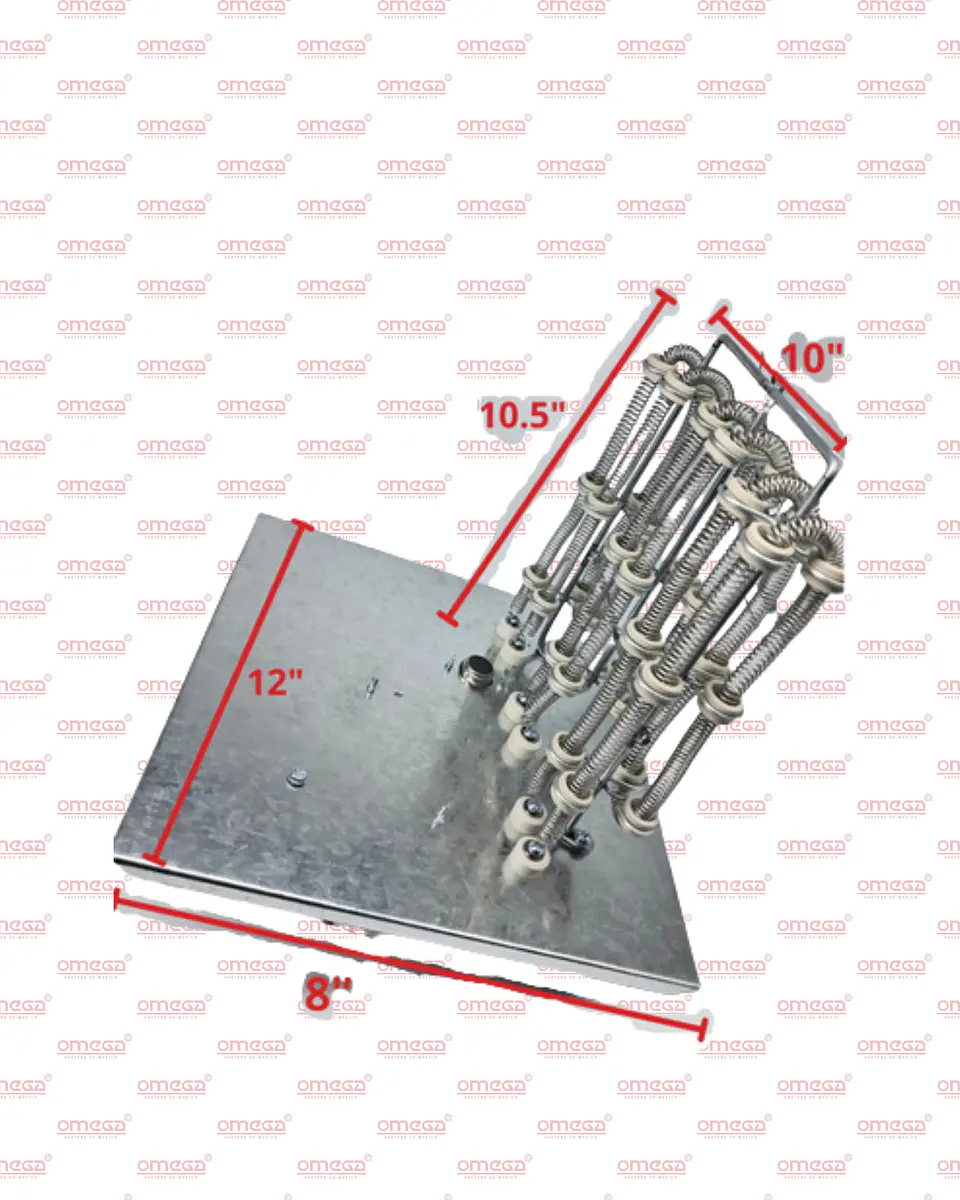 Banco de Resistencias para Aire Acondicionado 4 Ton | 12 kW | 220V 3