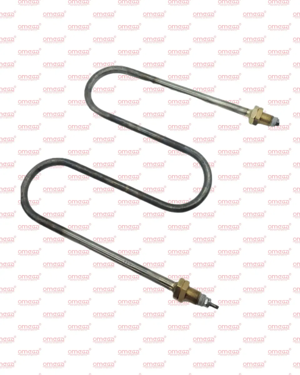 Resistencia Tubular en U para Baño María | 24 x 24 cm | 120V 2
