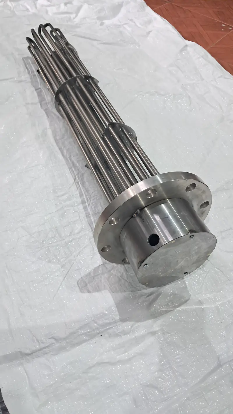 Resistencias de brida y tapón NPT para tanques y baños