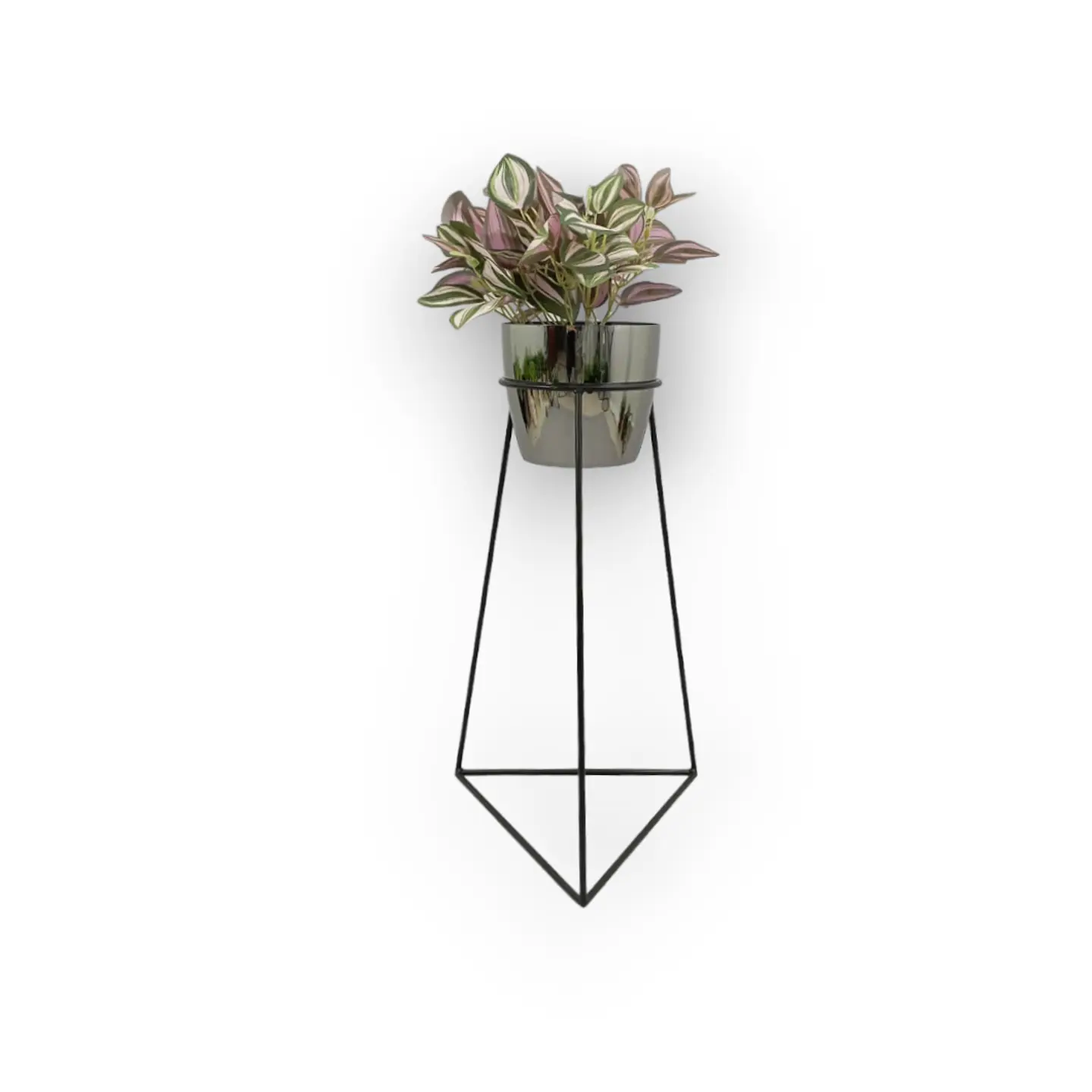 Base Hidry 50cm Con Matero Metalizado 3