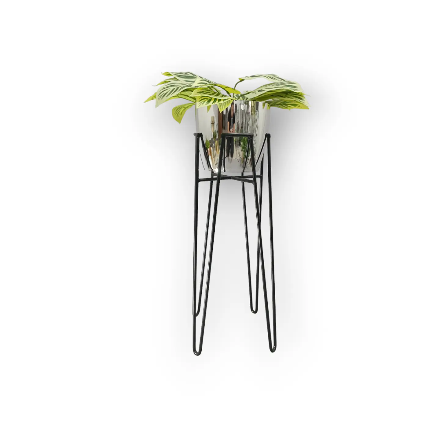 Base Izar 50 cm Con Matero Metalizado 4