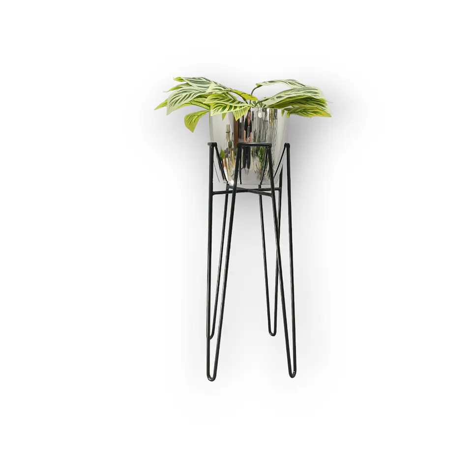 Base Izar 50 cm Con Matero Metalizado 4