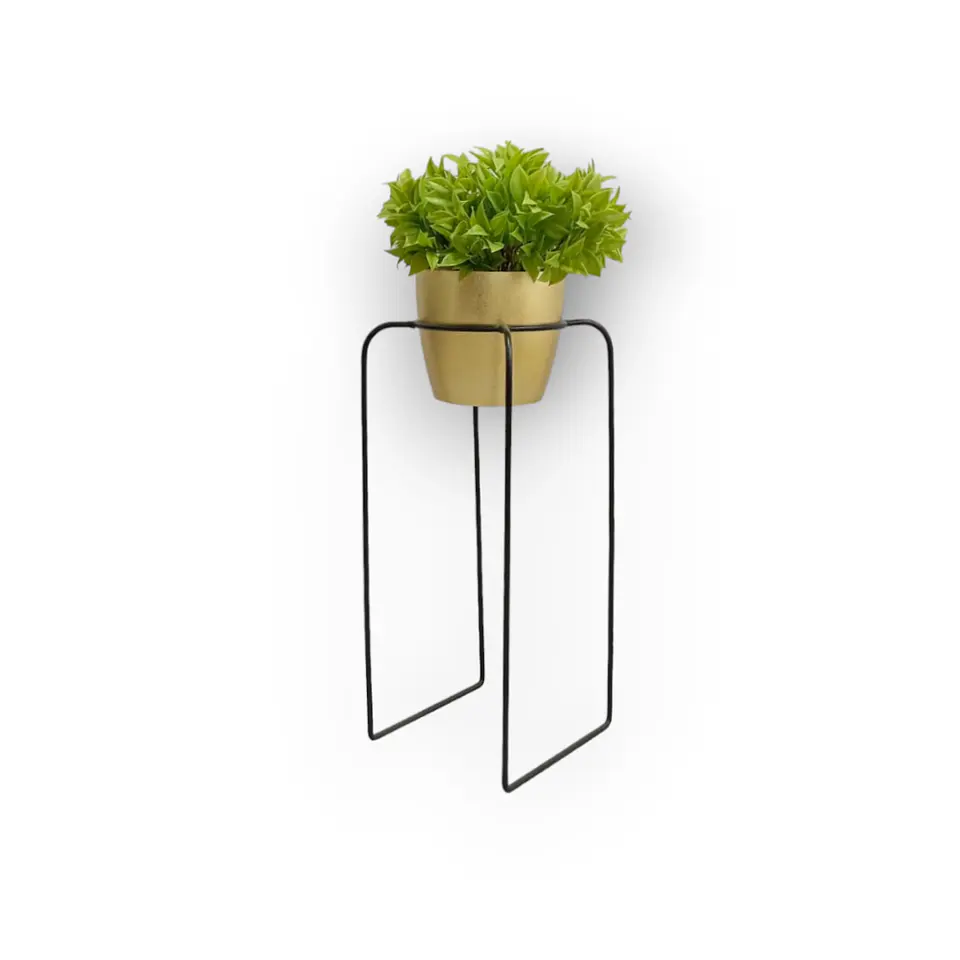 Base Baham 50cm Con Matero Metalizado 1