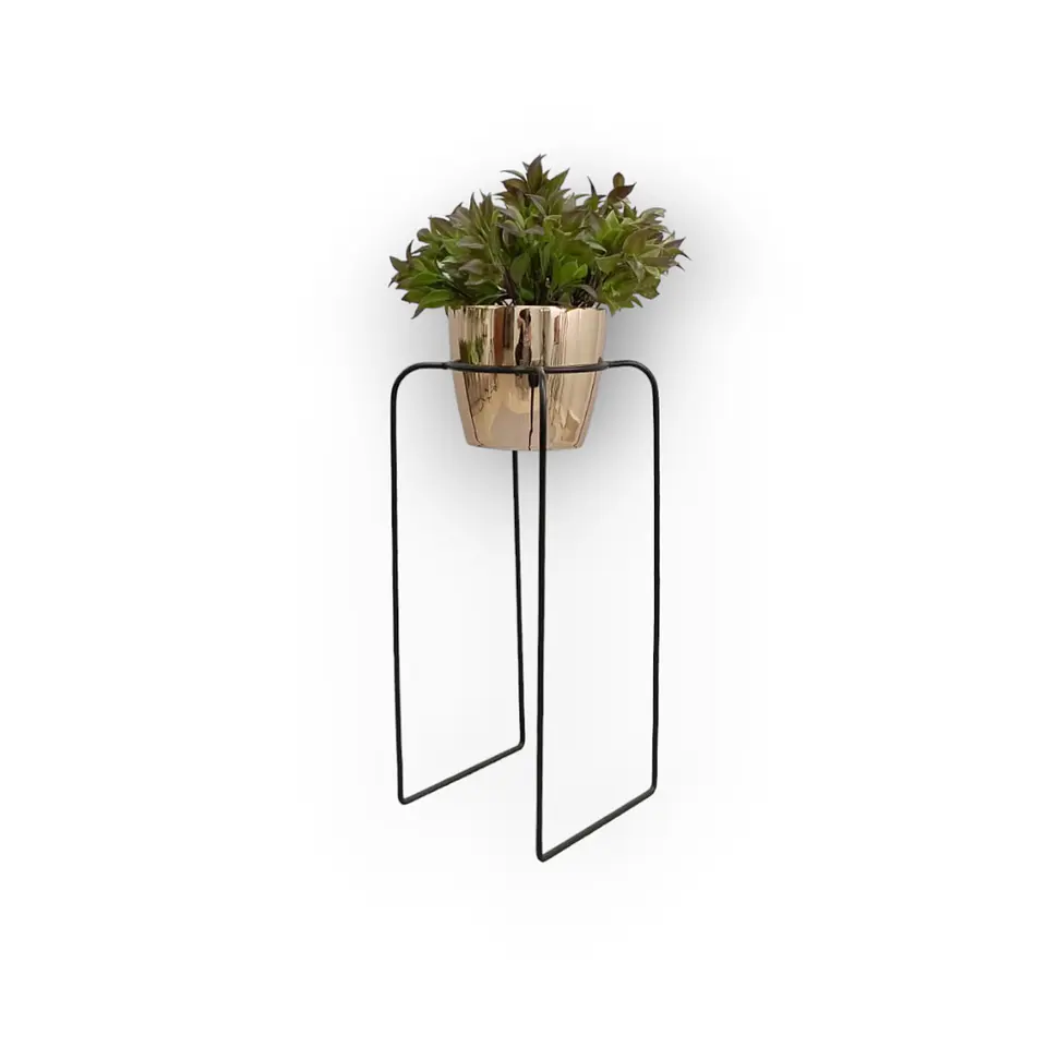 Base Baham 50cm Con Matero Metalizado 4