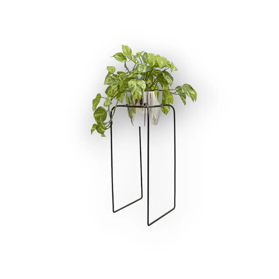 Base Baham 50cm Con Matero Metalizado 5