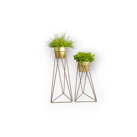 Set Acamar Cobre Con Matero Metalizado 