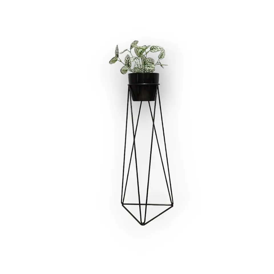 Soporte para Plantas Acamar 70 cm - Diseño Geométrico Minimalista (Incluye Matera) 4
