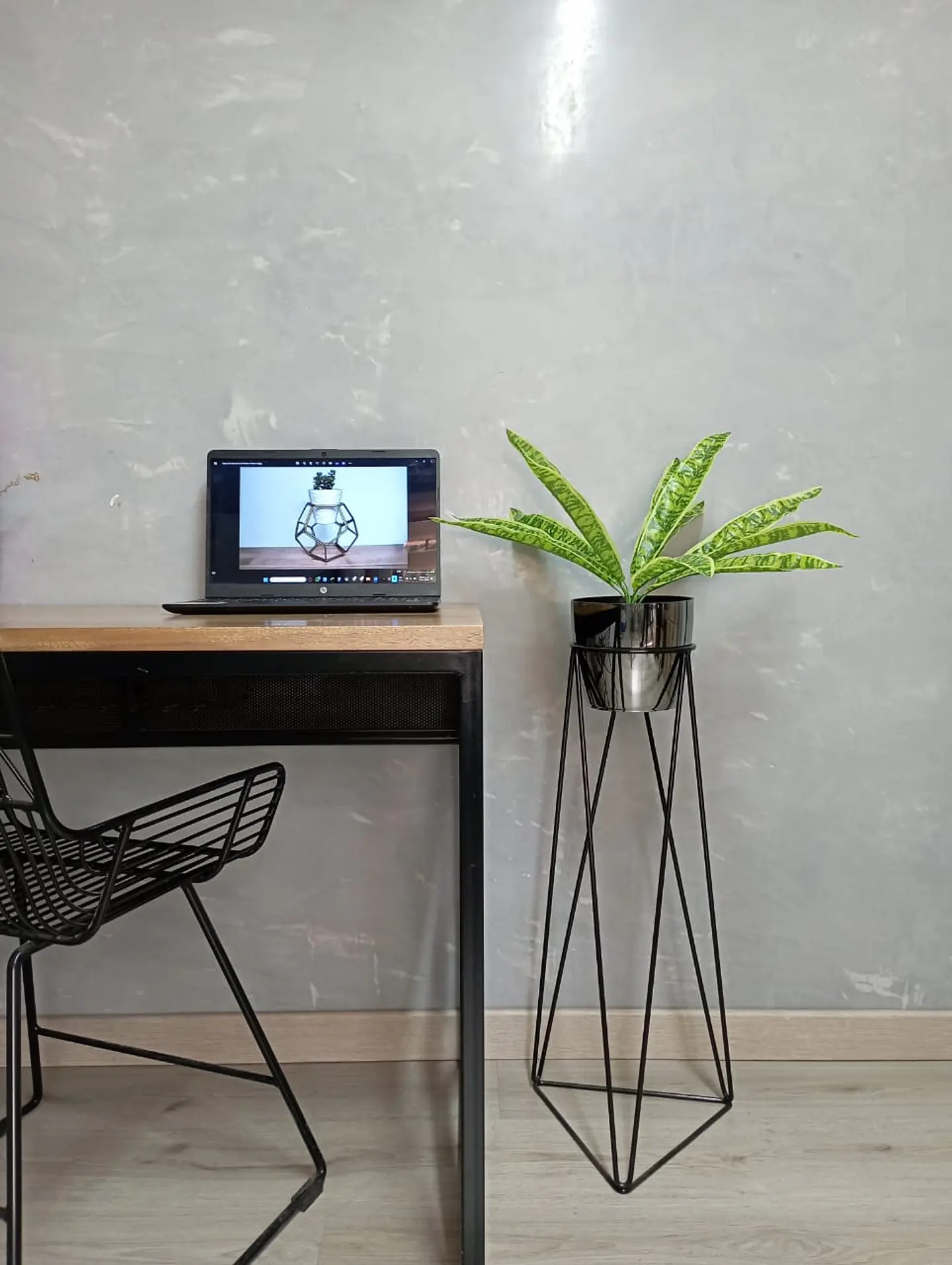 Base Acamar 70cm Con Matero Metalizado 4