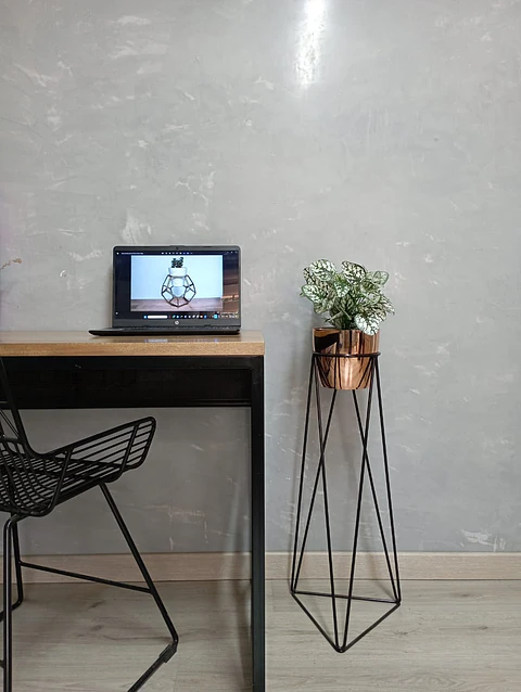Base Acamar 70cm Con Matero Metalizado