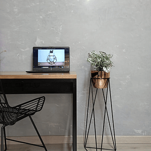 Base Acamar 70cm Con Matero Metalizado