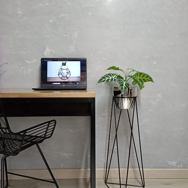 Base Acamar 70cm Con Matero Metalizado 2