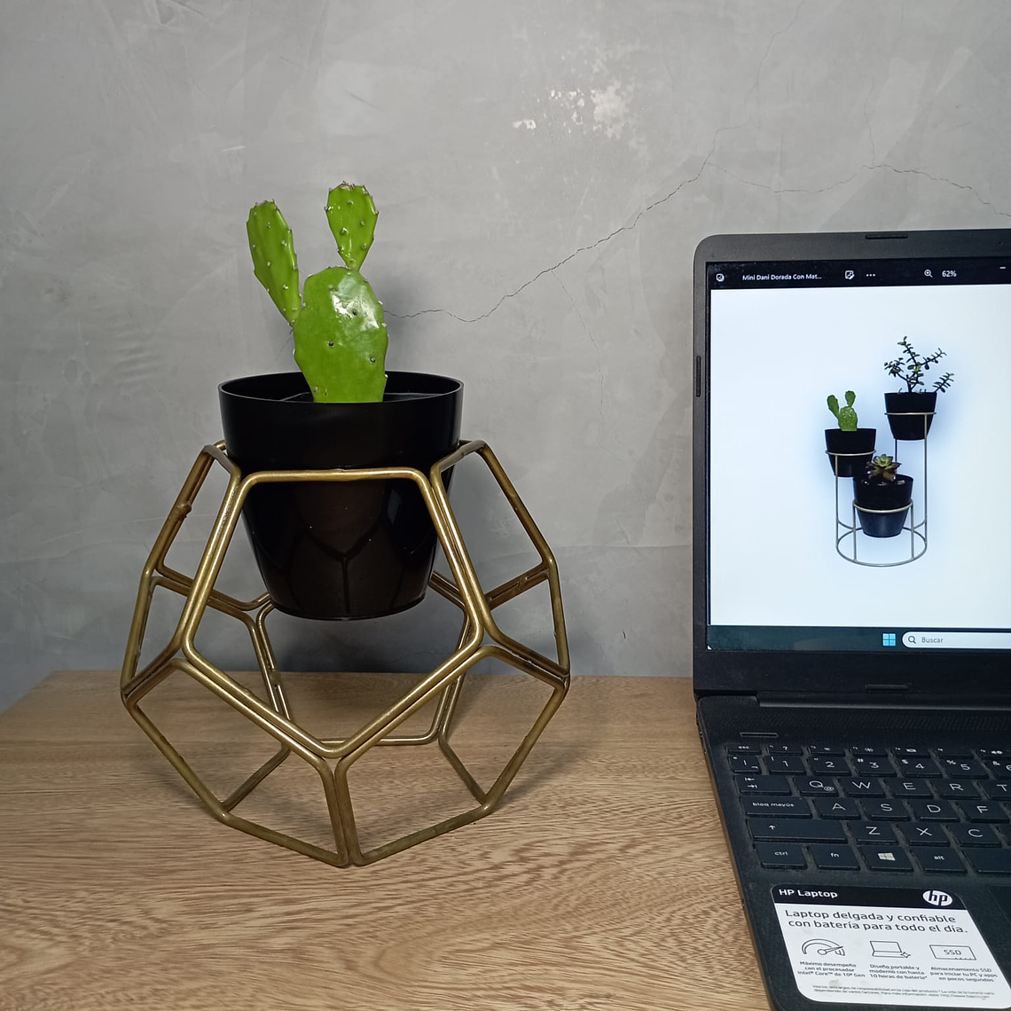 Soporte Mini Balon con matero plastico 4