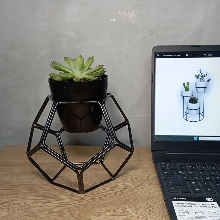 Soporte Mini Balon con matero plastico 2