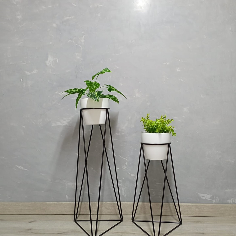 Set Base Acamar Negra Con Matero Plástico  1