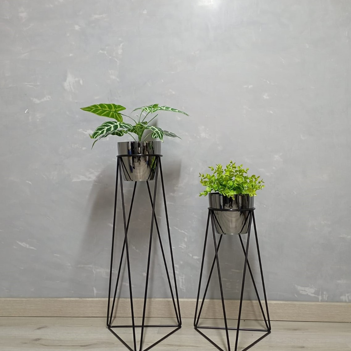 Set Base Acamar Negra Con Matero Metalizado 2