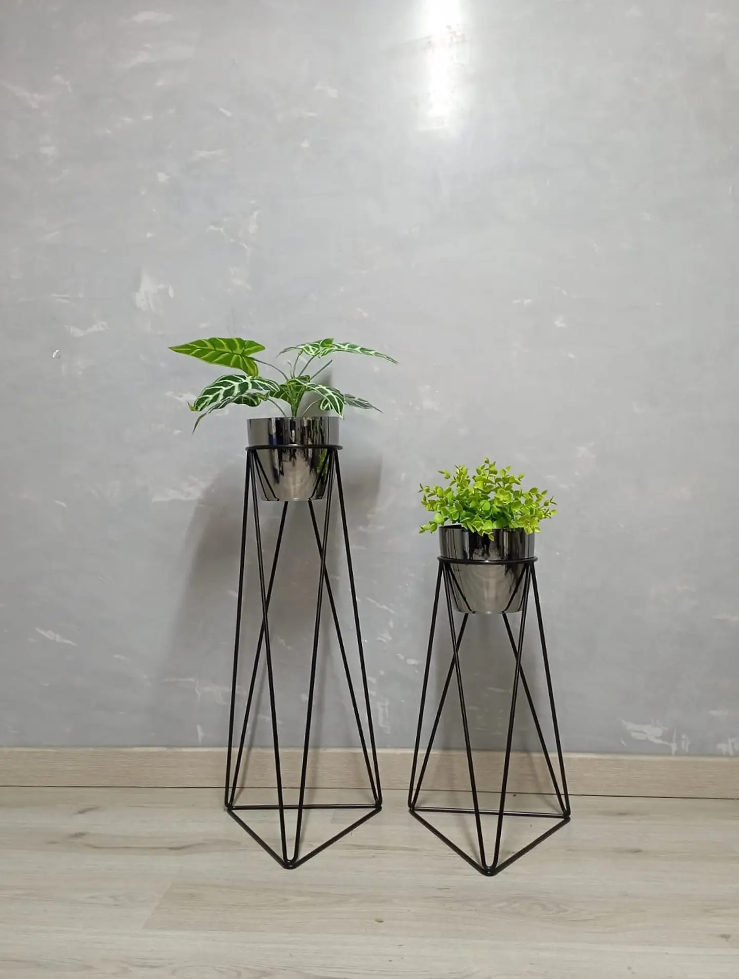 Set Base Acamar Negra Con Matero Metalizado 2