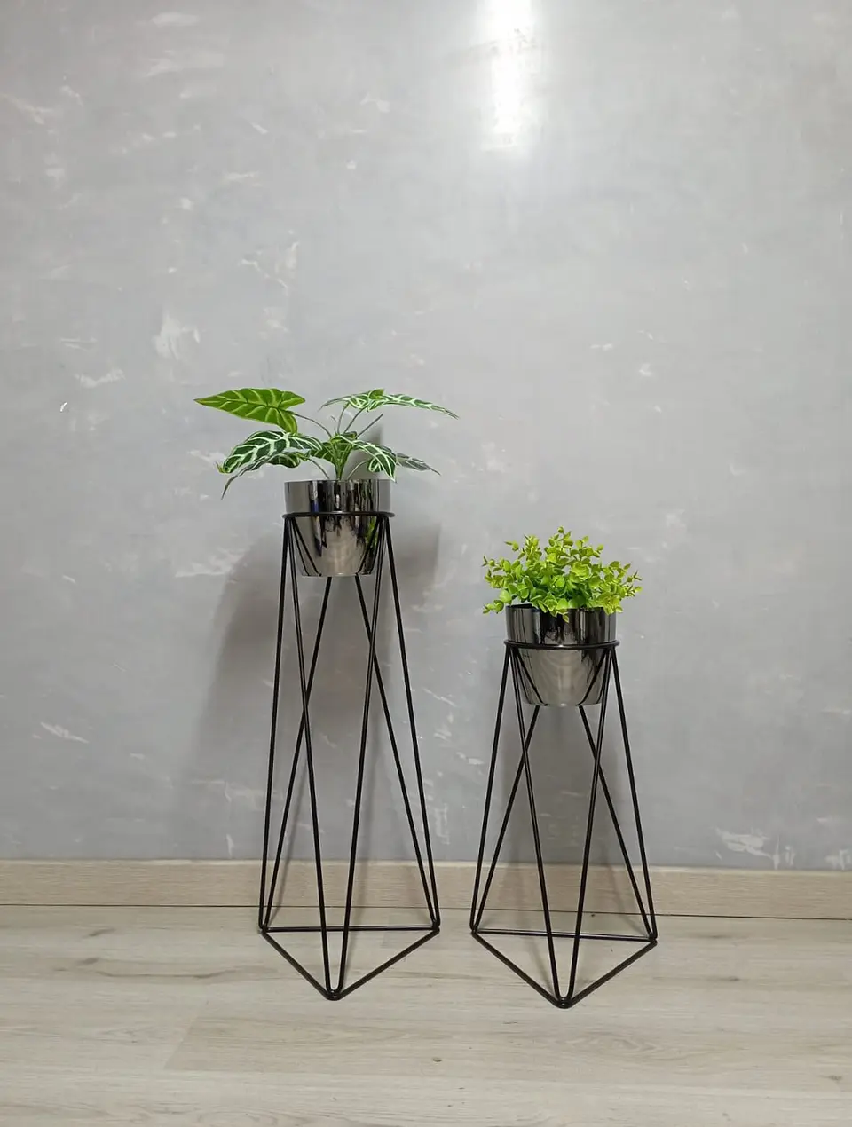 Set Base Acamar Negra Con Matero Metalizado 2