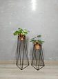 Set Base Acamar Negra Con Matero Metalizado - Miniatura 1