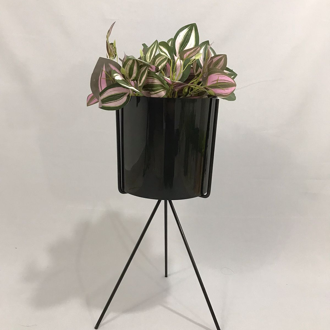 Base Diorita 50 cm Con Matero Plástico 2