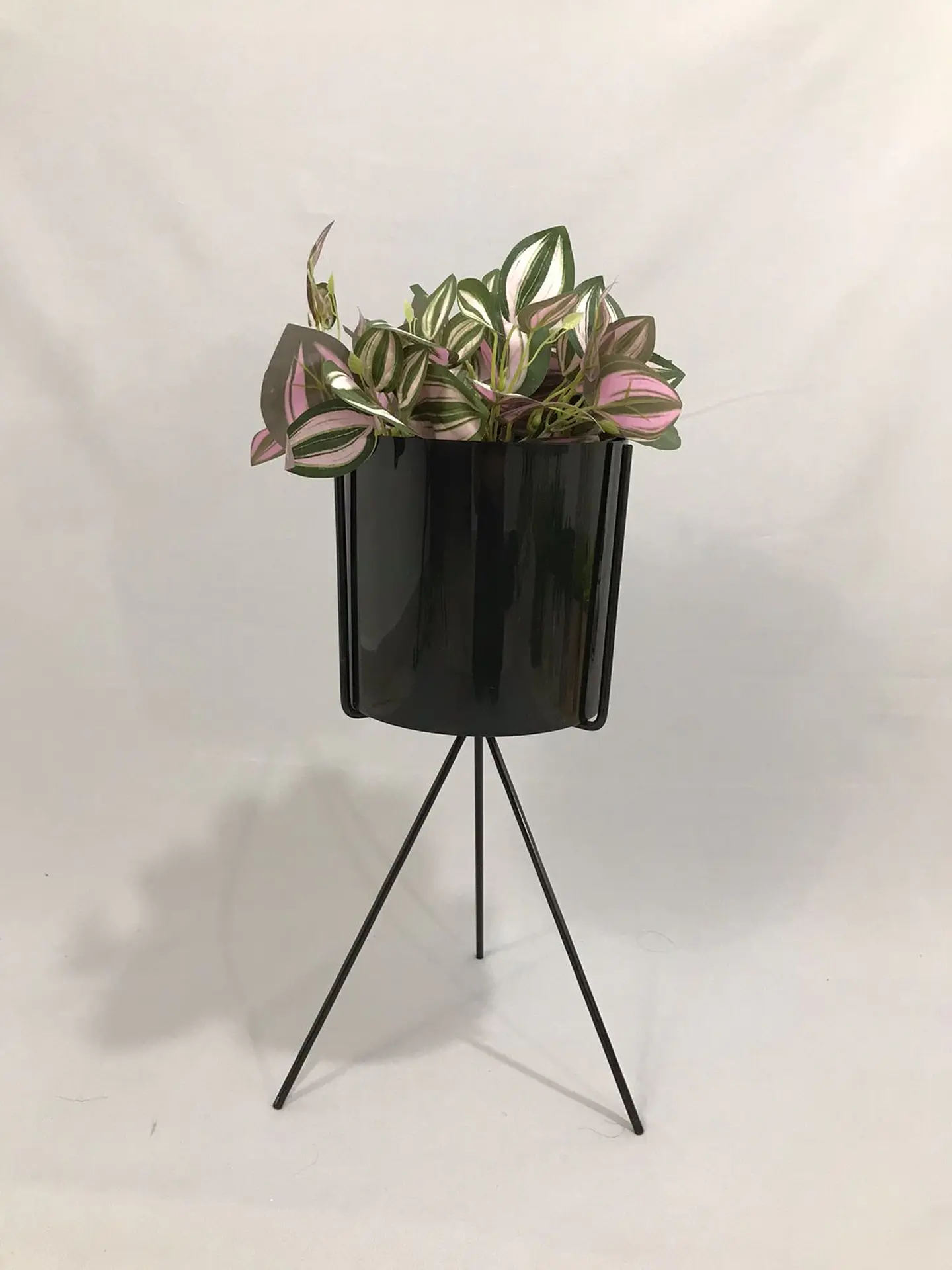 Base Diorita 50 cm Con Matero Plástico 2