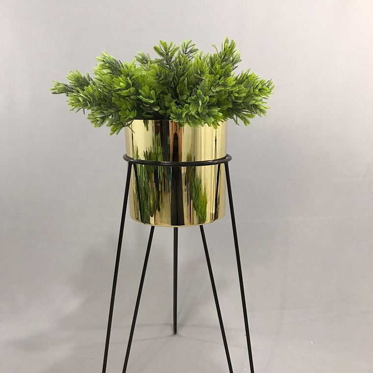 Base Draco 50 cm Con Matero Metalizado 1