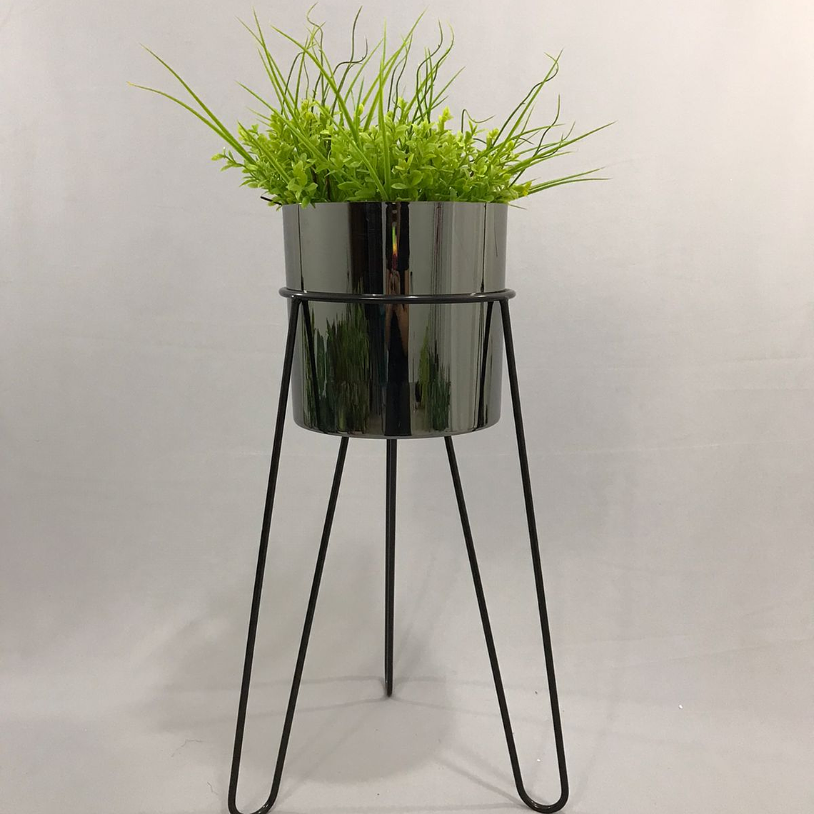 Base Draco 50 cm Con Matero Metalizado 2