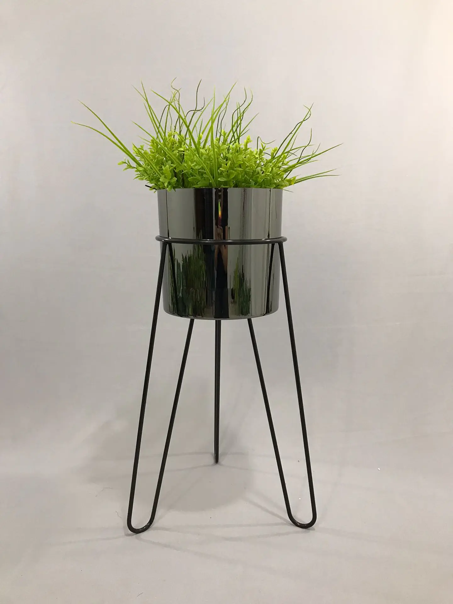 Base Draco 50 cm Con Matero Metalizado 2