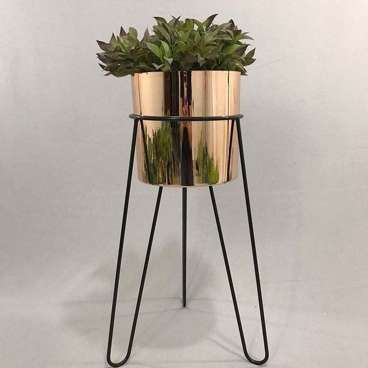 Base Draco 50 cm Con Matero Metalizado 3