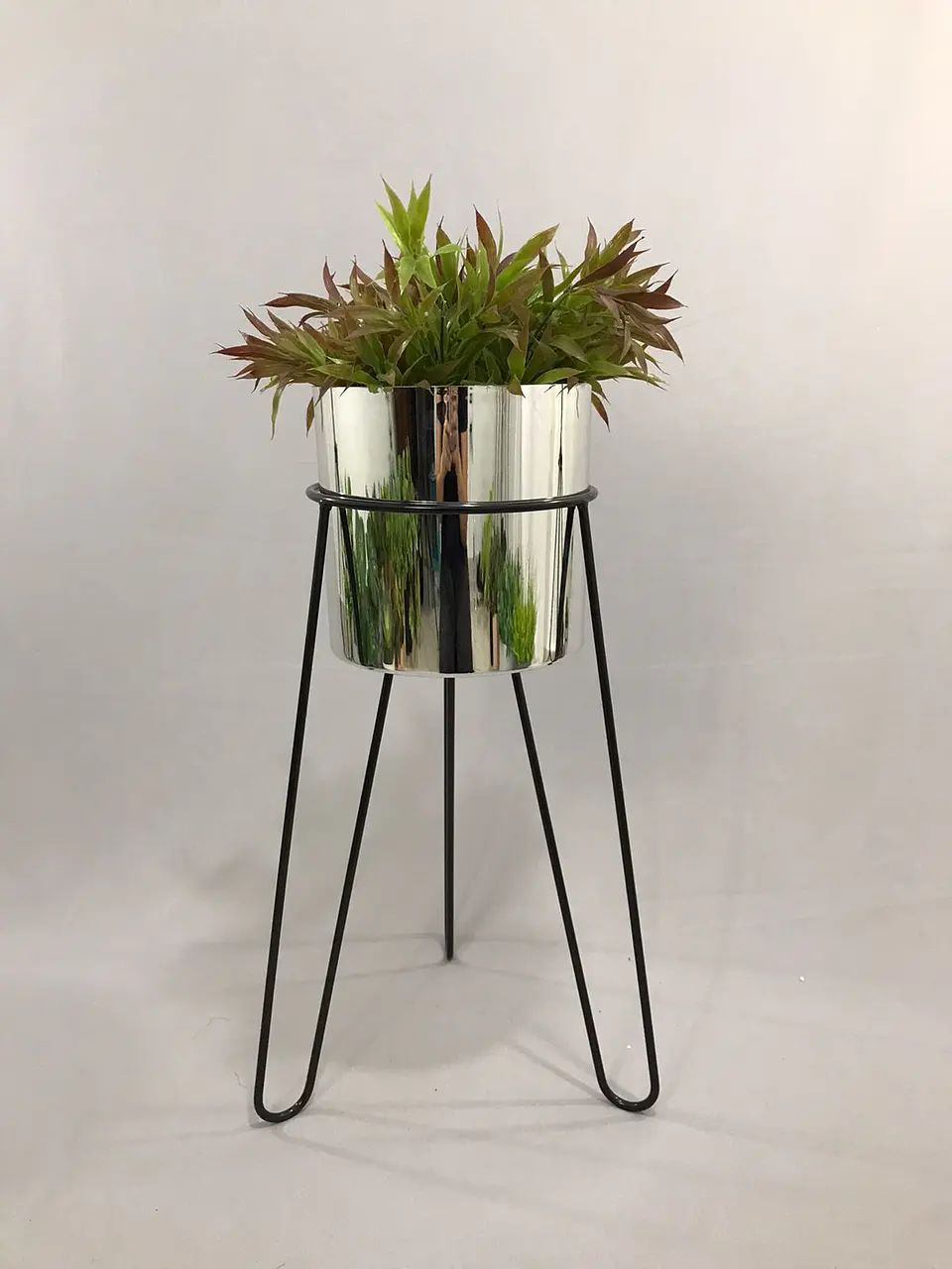 Base Draco 50 cm Con Matero Metalizado 4