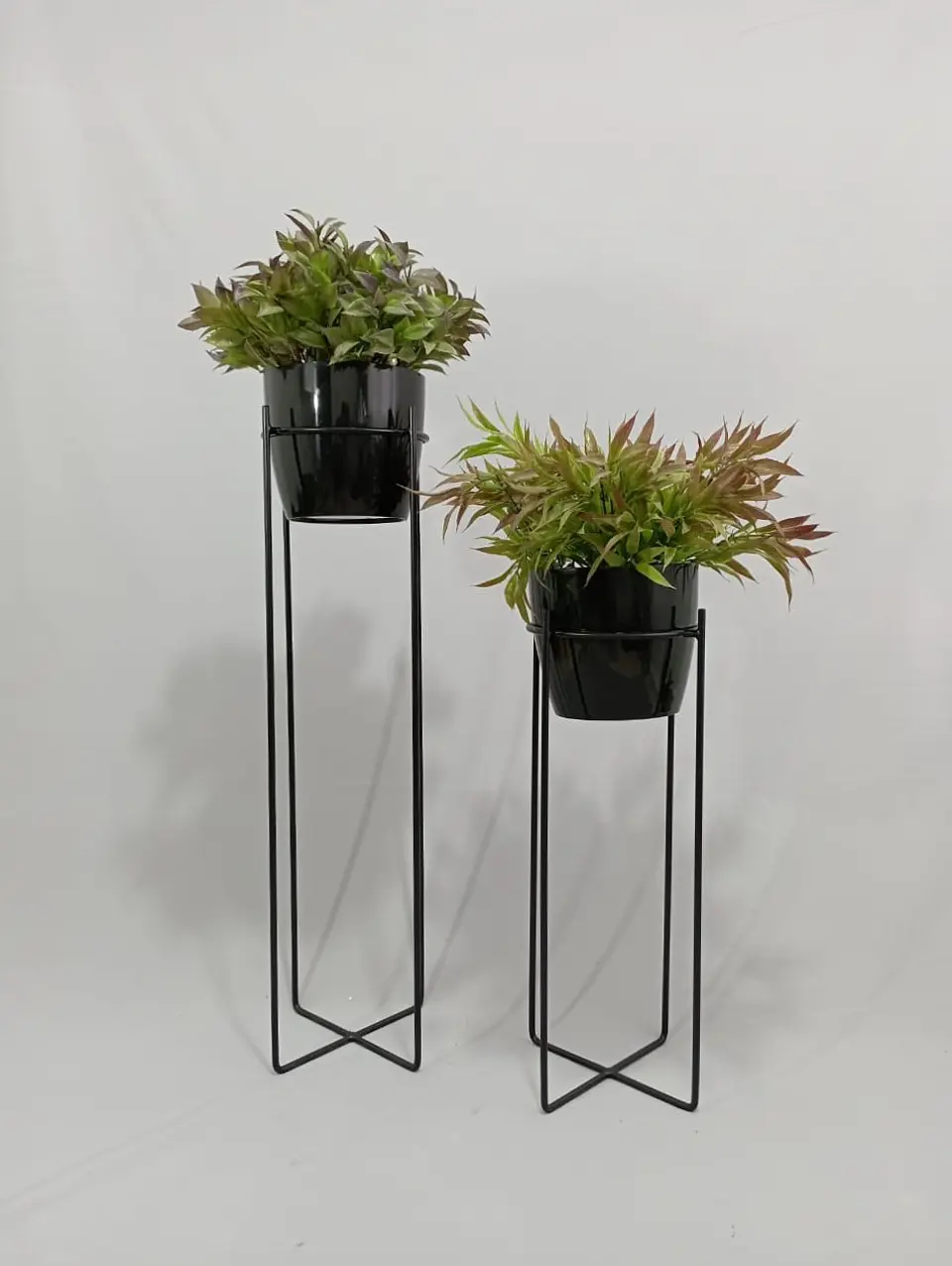 Set Base Celeste Con Matero Plástico 2